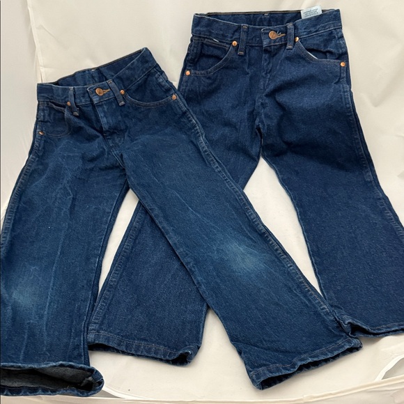 Wrangler Kids Dark Blue Jeans - Picture 4 of 5